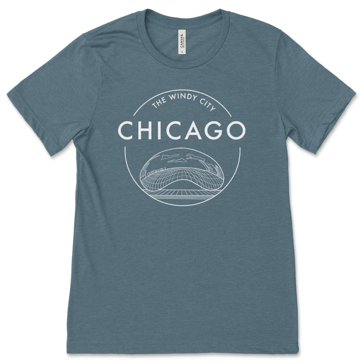 Chicago T-Shirt, Chicago City T-Shirt, Vacation T-Shirt, Chicago Bean,  Chicago Shirts For Gift, Chicago Gifts