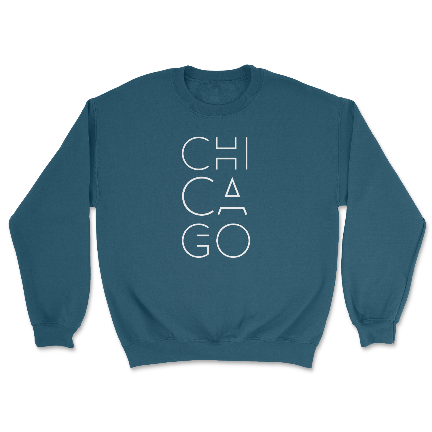 CHICAGO Design Unisex Crewneck Sweatshirt – Langley Street Apparel