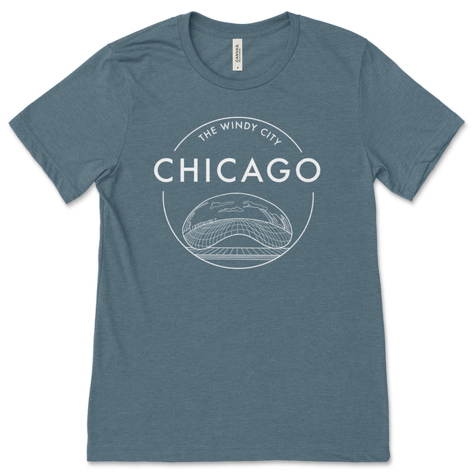 Chicago Bean design unisex T-shirt