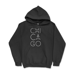 CHICAGO Heavy Blend Unisex Hooded Sweatshirt